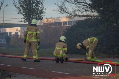 Binnenbrand in metaalbedrijf aan de JP Broekhovenstraat  - © NWVFoto.nl